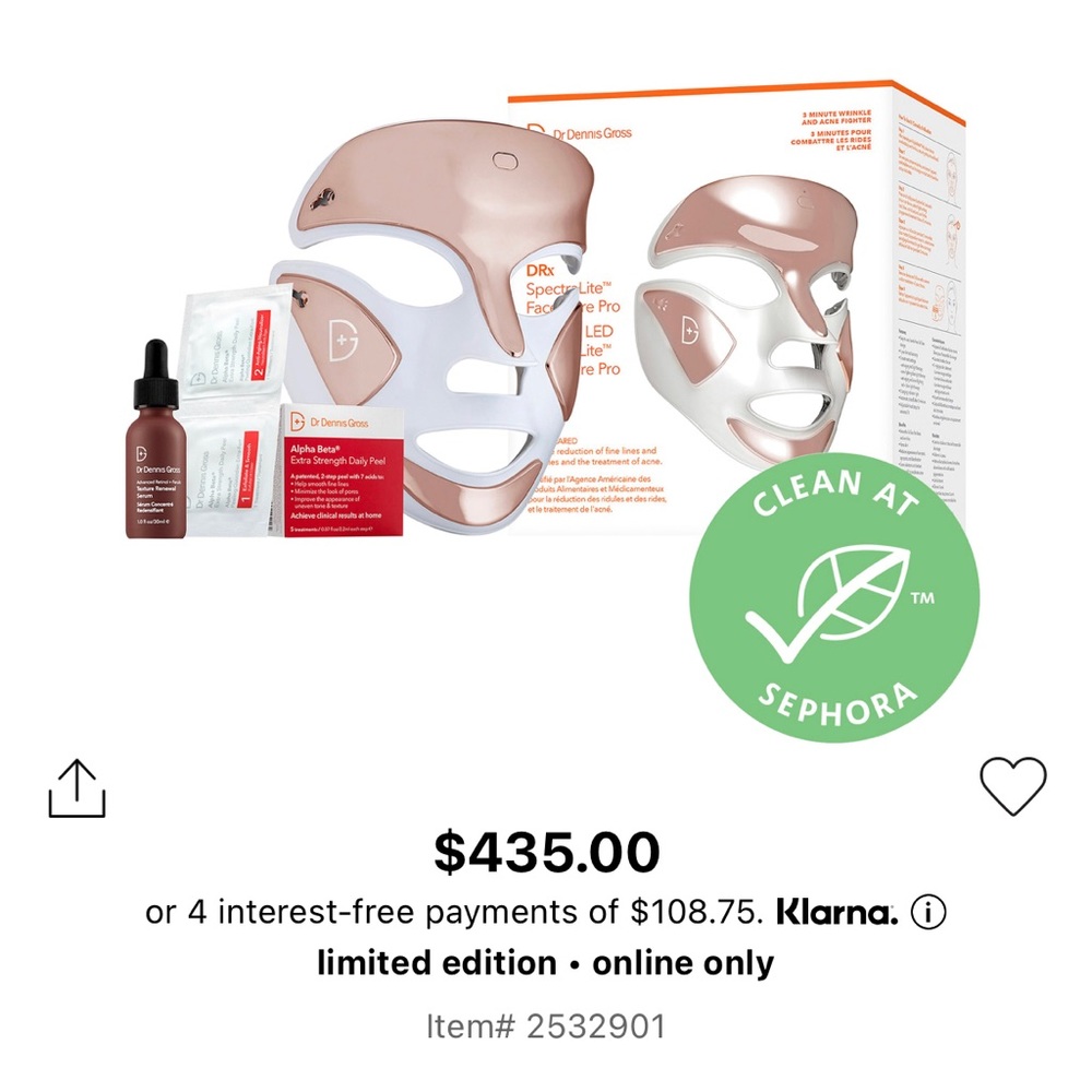 Dr Dennis Gross DRx SpectraLite FaceWare Pro